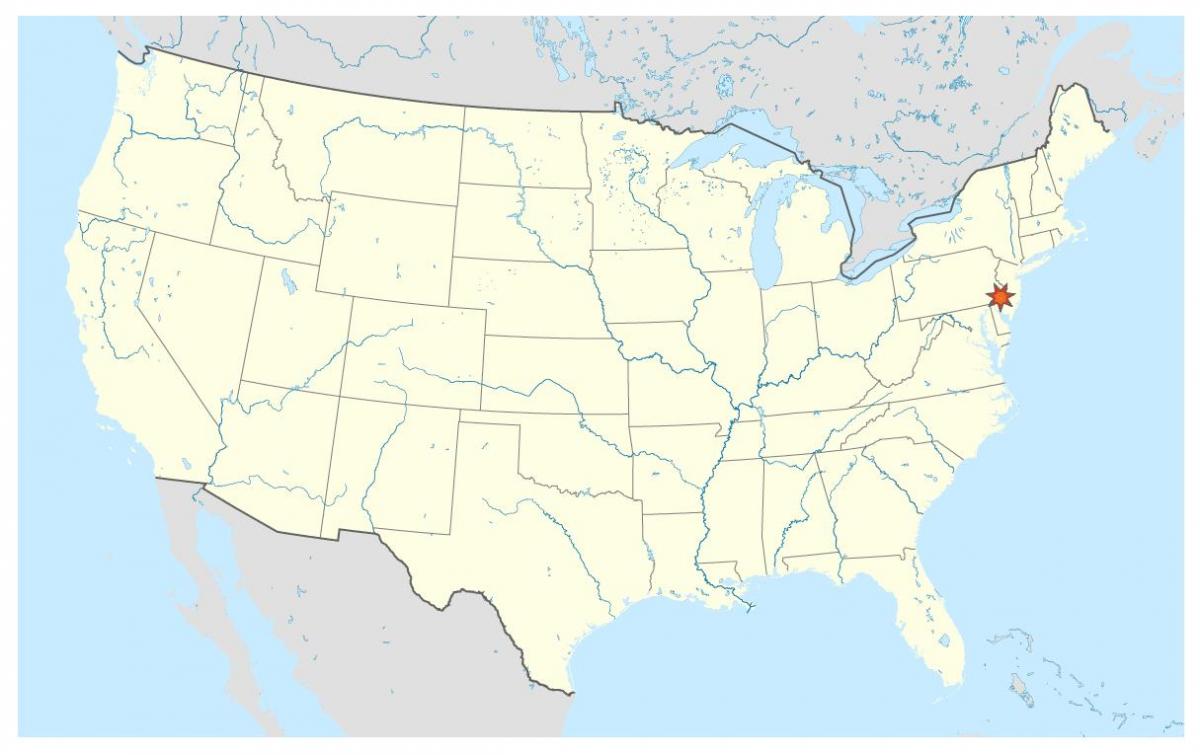 svetovni zemljevid Philadelphia